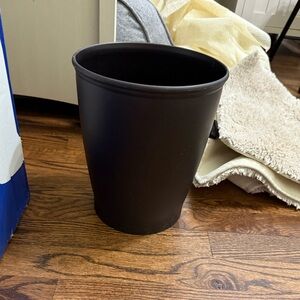 Brown Garbage Can